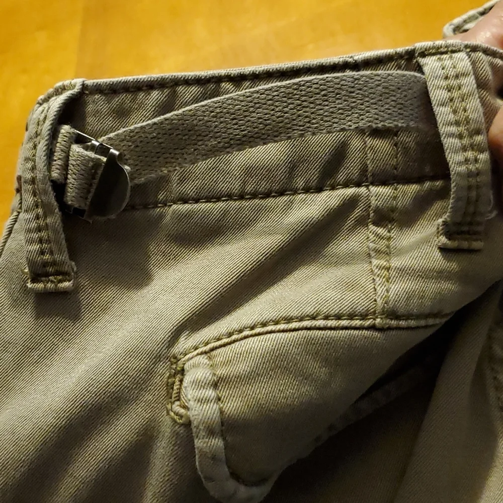 BCBG Max Azria Vintage Army Style Fatigue Wash Women's Pants - Size 26 - Picture 12 of 14